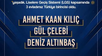 Erzincan'daki 3 birinciyi Vali Aydoğdu açıkladı
