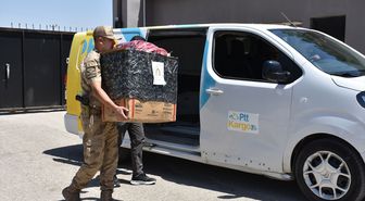 Kilometrelerce uzaktan gönderilen mektuplar Şırnak'ta Mehmetçik'e moral oldu