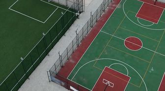 Kırklareli'nde spor tesisi ve çocuk parkı yapımı devam ediyor