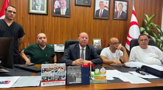 KKTC Sağlık Bakanı Dinçyürek, Cumhurbaşkanı Erhürman'ın sağlık durumunun stabil olduğunu belirtti
