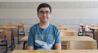 LGS sınavında tam puan alan Sefa Fırat, mühendis olmak istiyor