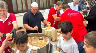 Manisa'da 663 yıllık gelenek Haki Baba Veli Camii'nde yaşatıldı