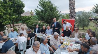 MHP Adana İl Başkanı'ndan muhtarlarla buluşma