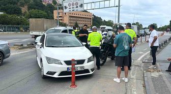 Samsun'da maddi hasarlı trafik kazası