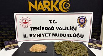 Tekirdağ'da aracında uyuşturucu ele geçirilen zanlı tutuklandı