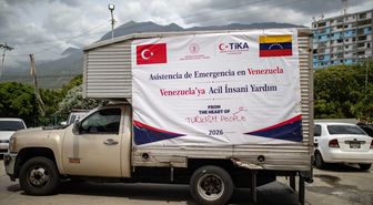 TİKA'dan depremin vurduğu Venezuela'ya 2 kamyon barınma ve temel yaşam malzemesi desteği