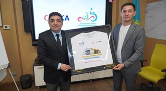 TİKA'dan Kazakistan'daki Paralimpik Eğitim Merkezi'ne spor ekipmanı desteği