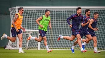 Trabzonspor Mehmet Ali Yılmaz Tesisleri'nde antrenman yaptı