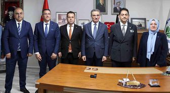 Vali Aydın Baruş, Erzurum Ticaret Borsası'nın stratejik projelerini inceledi