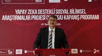 Yapay Zeka Destekli Sosyal Bilimsel Araştırmalar Projesi'nin kapanış programı yapıldı