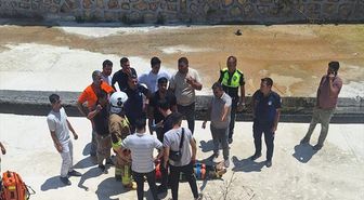 Altınözü ilçesinde köprüden düşen çocuk yaralandı