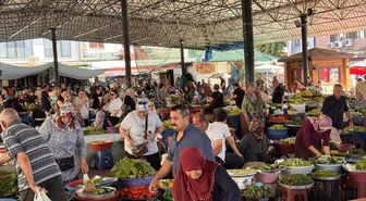 Bartın'da 'Galla Pazarı' yaklaşık 200 yıldır kuruluyor