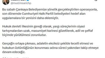 CHP'den Çankaya Belediyesi'ne yönelik operasyona ilişkin açıklama