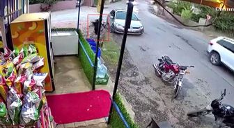 Çocuğun 3 metrelik kuyuya düştüğü korku dolu anlar kamerada