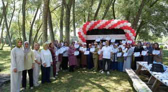 Çubuk'ta Kadın El İşleri Atölyesi kursiyerleri eğitimlerini tamamladı