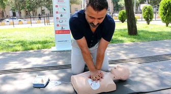 Diyarbakır'da ani kalp durmalarına karşı hayat kurtaran uygulama