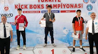 Erzincanlı Kick Boksçulardan Türkiye Şampiyonası'nda başarı