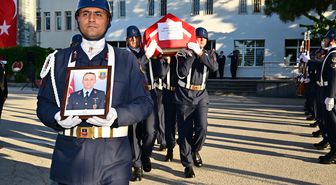Şehit Jandarma Uzman Çavuş Mehmet Demirbaş'a Eskişehir'de Veda
