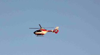 Hava ambulansları 10 yaşındaki çocuk için seferber oldu