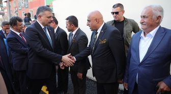 İçişleri Bakanı Mustafa Çiftçi, Hakkari'de ziyaretlerde bulundu