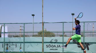 Iğdır'da düzenlenen Kayısı Cup Tenis Turnuvası tamamlandı