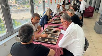 Kayseri Gazeteciler Cemiyeti'nde tavla turnuvası düzenlendi