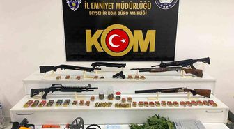 Konya'da tefecilik operasyonunda 4 şüpheli hakkında adli işlem başlatıldı