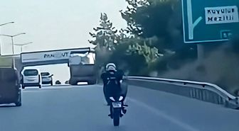 Mersin'de tek teker şov pahalıya patladı: 46 bin TL ceza kesildi