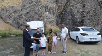Muş'taki Kızılağaç Kanyonu ziyaretçilerini ağırlıyor