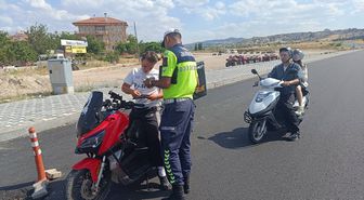 Nevşehir'de jandarma ekipleri ATV ve UTV denetimi yaptı