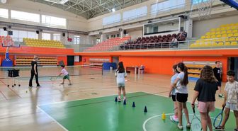 Tekirdağ NKÜ'de çocuklara yönelik yaz spor kursları başladı