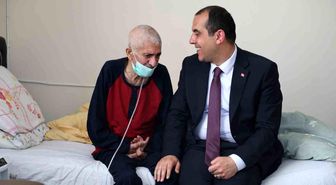 Vali Taşolar'dan Dernek Başkanına Geçmiş Olsun Ziyareti
