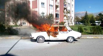Araçlarda bırakılan malzemeler yangına neden olabilir!