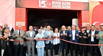 Denizli'de 15 Temmuz Anma Çadırı Açıldı