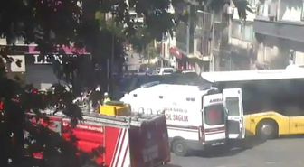 Fatih'te İETT otobüsü ile ambulans çarpıştı: 5 yaralı