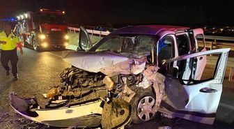 Malatya'da hafif ticari araç otomobille çarpıştı: 5 yaralı