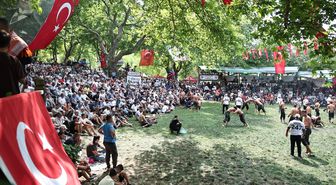 Menteşe Beşpınar Yağlı Güreşleri'nde başpehlivanlığı Erkan Taş kazandı