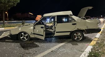 Sürücüsünün Kontrolünü Kaybeden Otomobil Takla Attı: 3 Yaralı