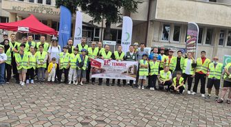 Vakfıkebir'de 15 Temmuz anısına bisiklet turu düzenlendi