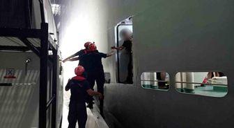 Araştırma gemisinde yaralanan vatandaşa tıbbi tahliye