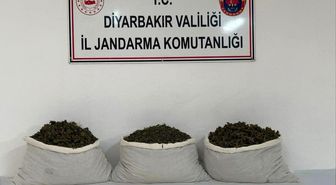 Diyarbakır'da 107 kilo esrar maddesi ele geçirildi