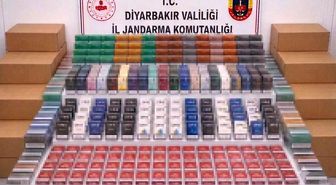 Diyarbakır'da çok sayıda gümrük kaçağı ürün ele geçirildi
