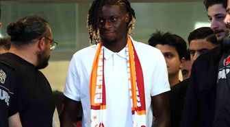 Galatasaray'ın yeni transferi Lesley Ugochukwu, İstanbul'a geldi