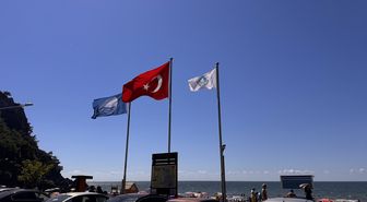 İnkumu Plajı'nda hafta sonu yoğunluğu yaşandı
