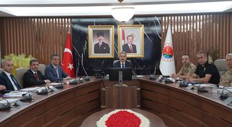 Şırnak'ta '15 Temmuz Demokrasi ve Milli Birlik Günü Koordinasyon Toplantısı' yapıldı