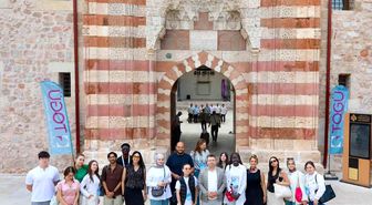 TOGÜ'de Türkçe öğrenen uluslararası öğrenciler Tokat'ın kültürel mirasını keşfetti