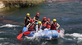 Yozgat'ta rafting heyecanı yaz boyunca sürüyor