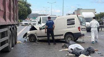 Bahçelievler'de zincirleme trafik kazasında 1 kişi öldü