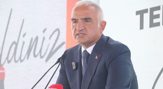 Bakan Ersoy: Çingene Kızı Mozaiği'nin 13'üncü panelinin getirilmesinin mutluluğunu yaşıyoruz