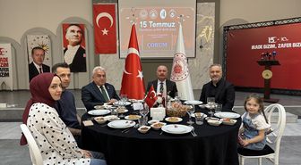 Çorum'da 15 Temmuz şehit yakınları ve gazilere yemek
